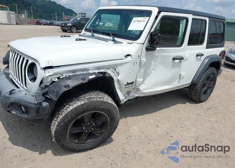 2019 Jeep Wrangler Unlimited Sport Altitude 4X4 z USA, uszkodzony, nr VIN 1C4HJXDG4KW621113